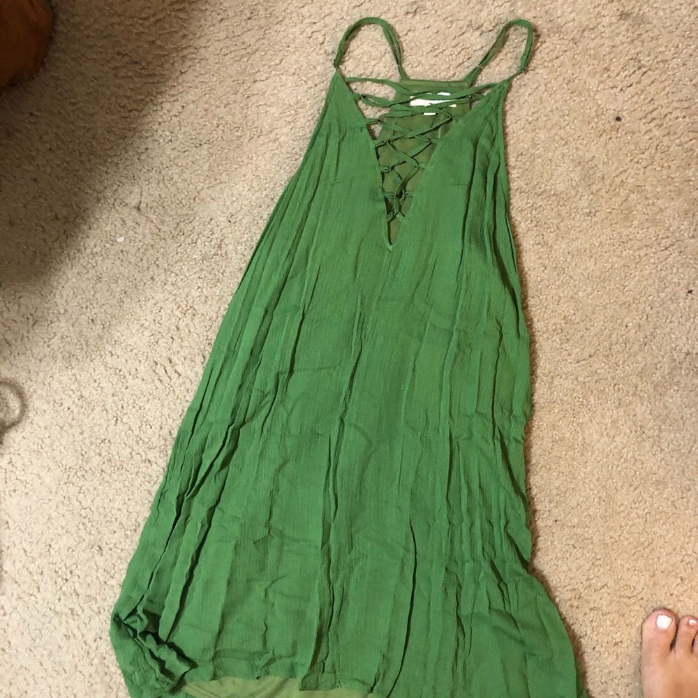 Green strappy